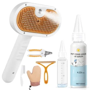 Steam Pet Grooming Brush