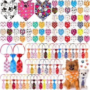 Adjustable Pet Bandana Set