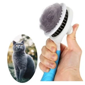 Self-Cleaning Cat Slicker Brush
