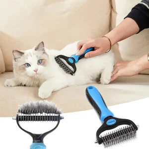Double-Sided Pet Grooming Comb
