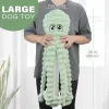Octopus Design Pet Grinding Teeth Squeaky Plush Toy, - Thumbnail Image 2