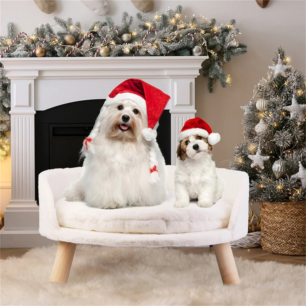 Ultra Soft Elevated Dog Cat Sofa Bed Couch - Image 5