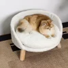 Ultra Soft Elevated Dog Cat Sofa Bed Couch - Thumbnail Image 2