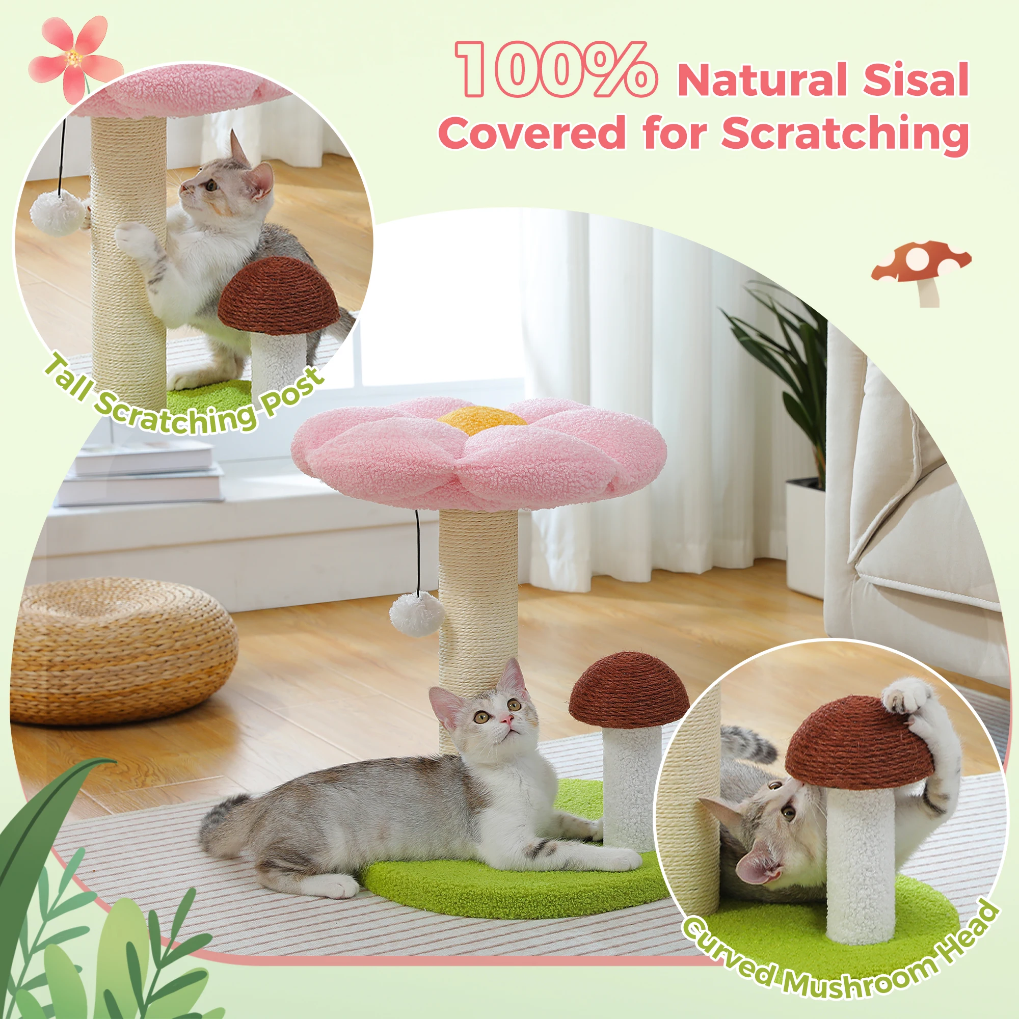 Small Cat Scratching Posts - Image 2