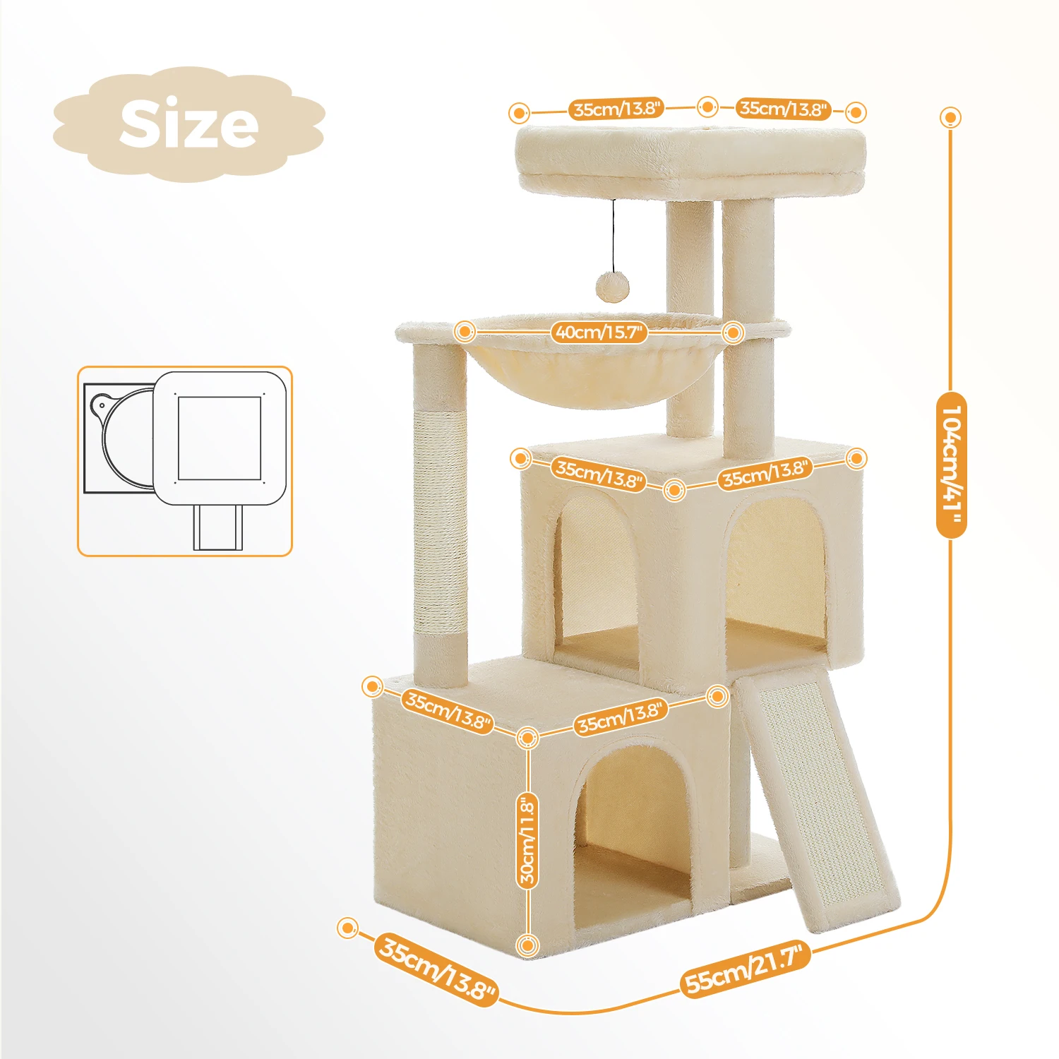 Multi-Level Cat Tree Tower - Image 1