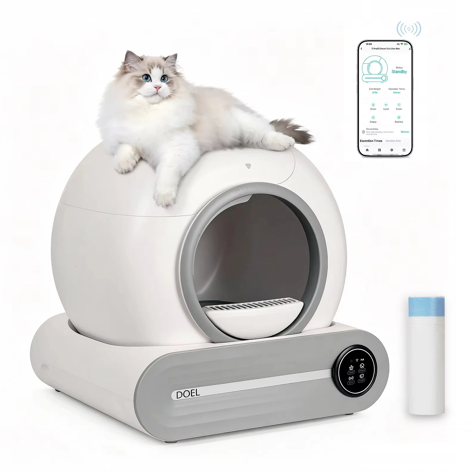 Smart Self-Cleaning Litter Box - Image 1