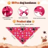 108 Pcs Dog Bandanas and Neck Ties Set - Thumbnail Image 2