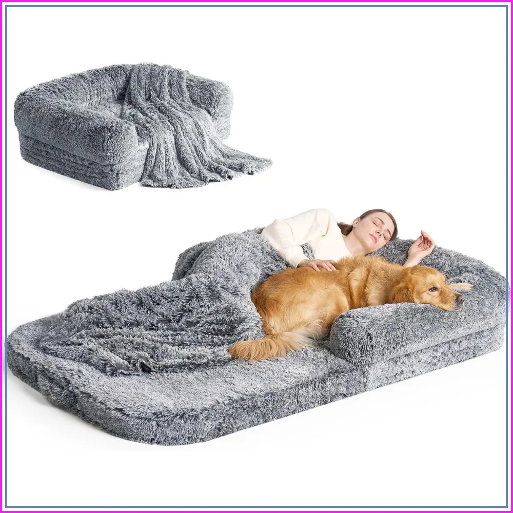 Large Orthopedic Pet Bed - Image 1