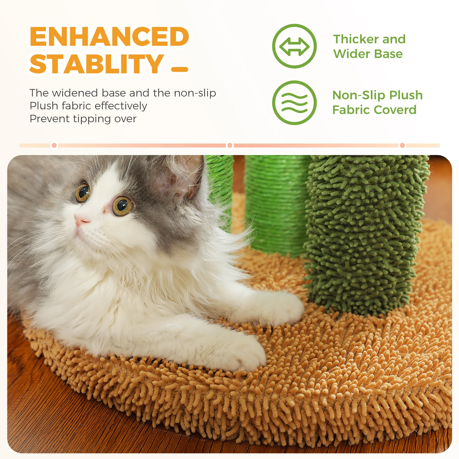 Cactus Cat Scratching Post - Image 4