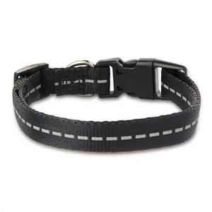 Reflective Polyester Adjustable Dog Collar